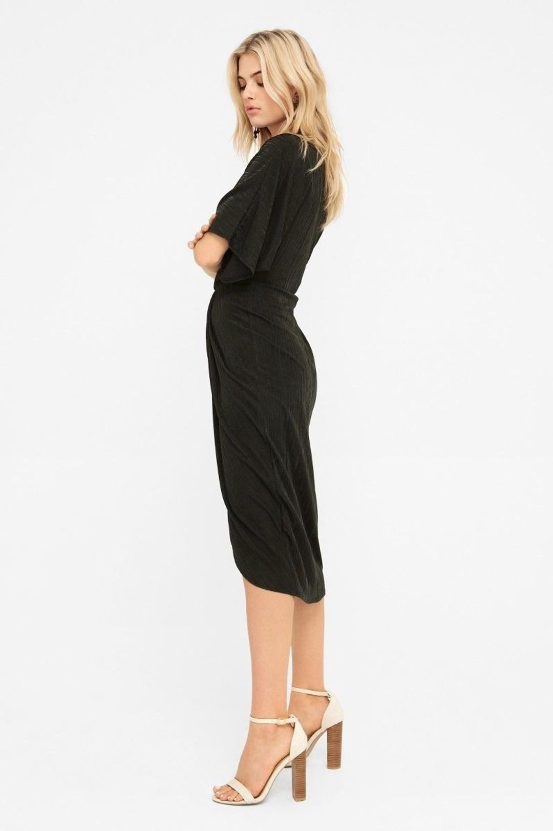 Sheike monsoon jersey dress for rent on The Volte - main image