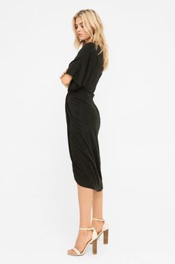 Sheike monsoon jersey dress for rent on The Volte - image 2