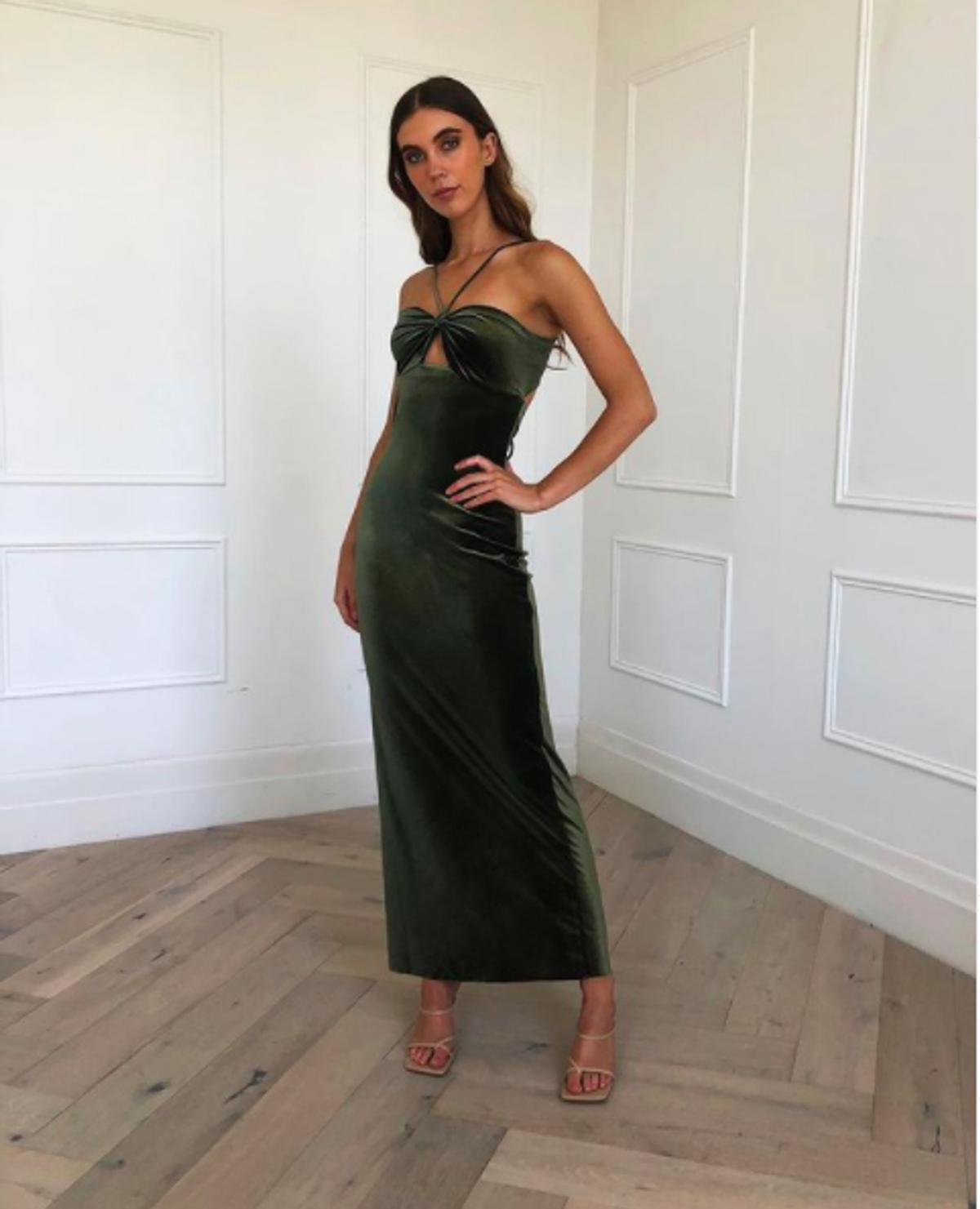 Dancing Queen Metallic Formal Maxi Dress- Bec and Bridge - Image 1