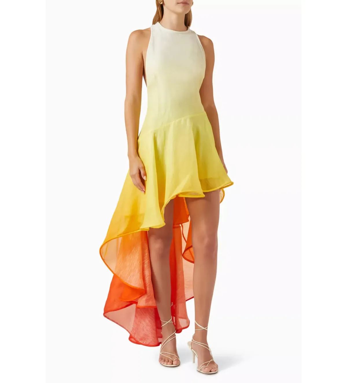 Zimmermann Wonderland Waterfall Mini Dress Sunset Ombre Size 0/ AU 8 - Image 1