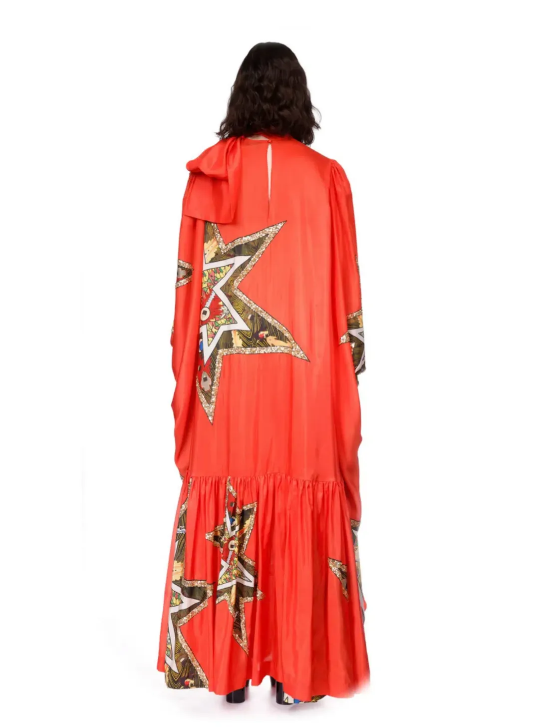Alemais Ziggy Gown Orange Size AU 10 for rent on The Volte - main image