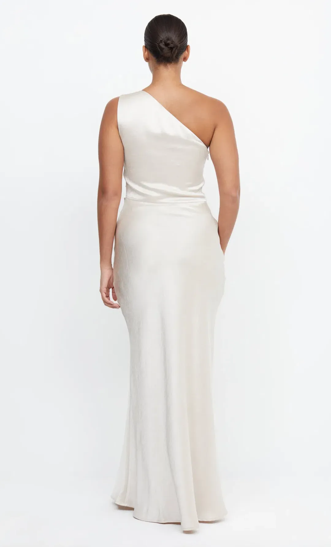 Bec and Bridge The Dreamer Asym Dress Sand Size 12 for rent on The Volte - main image
