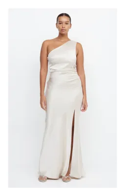 Bec and Bridge The Dreamer Asym Dress Sand Size 12 for rent on The Volte - image 1