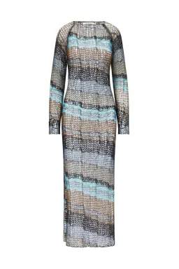 Rat and Boa Sabrina Knit Dress Multi Size 10 for rent on The Volte - image 3