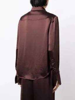 Anna Quan Lana Shirt and Matteo Pant Shaved Chocolate Size 8 for rent on The Volte - image 3