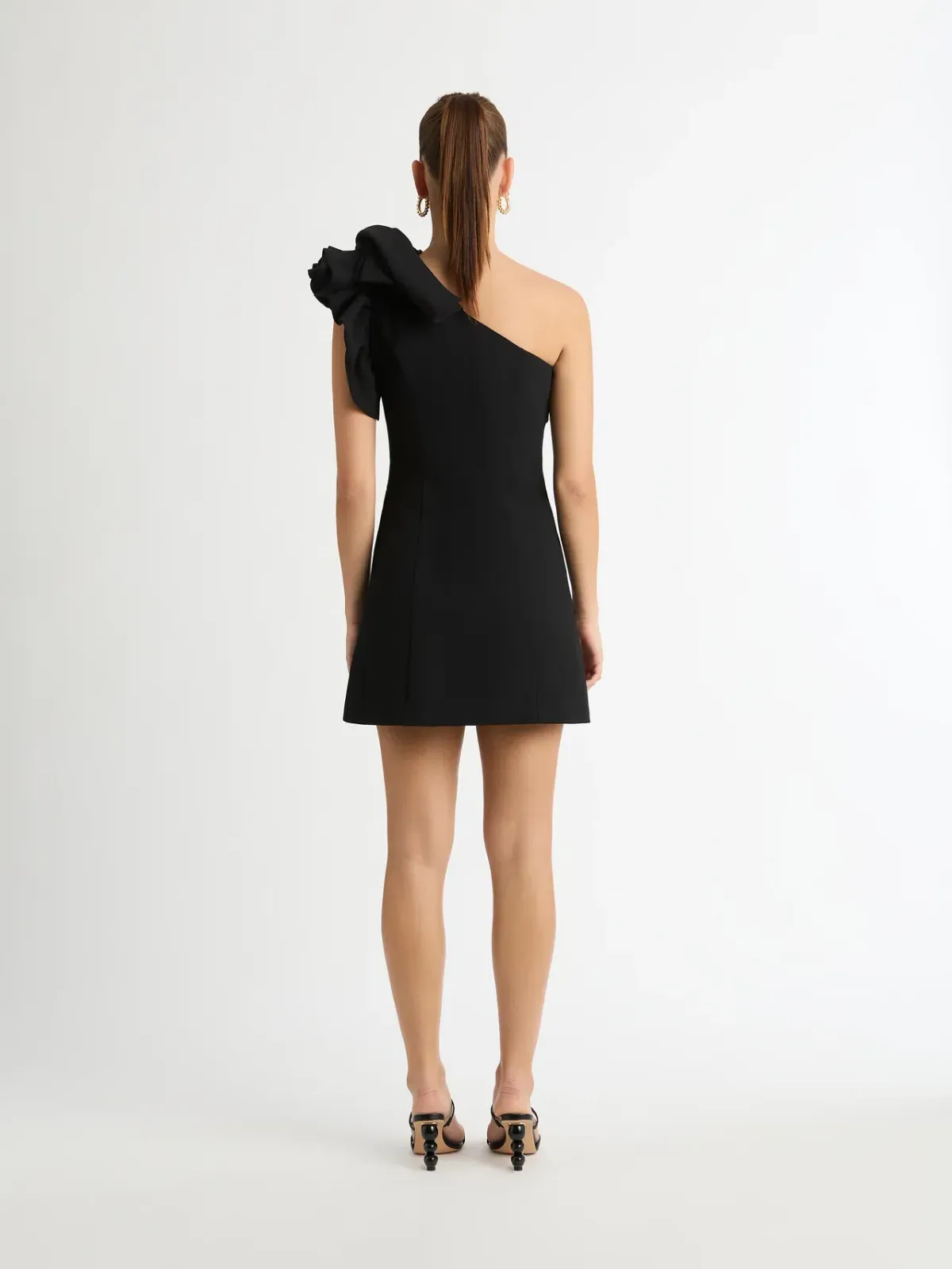 Sheike Florence Mini Dress Black Size 8 - Image 3