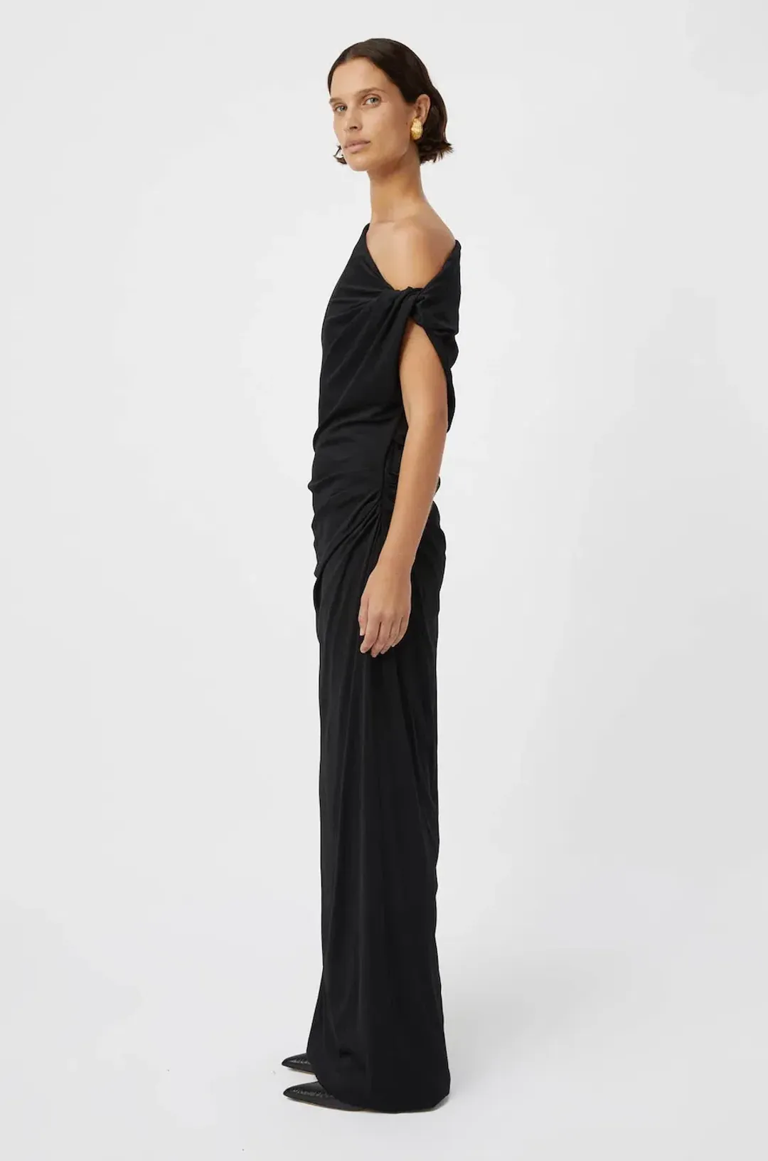 Camilla and Marc Annalise Dress Black Size 10 for rent on The Volte - main image