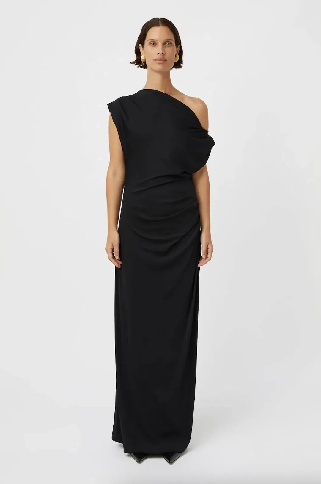 Camilla and Marc Annalise Dress Black Size 10 for rent on The Volte - main image