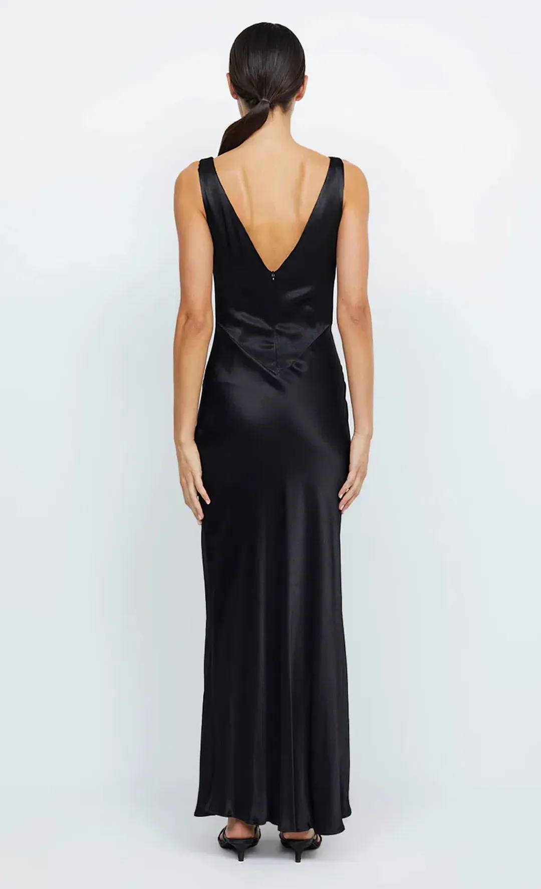 Bec & Bridge Moon Dance Verona Maxi Dress Black Size 12 for rent on The Volte - main image