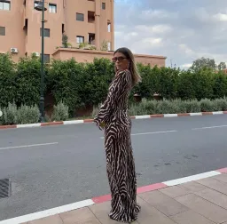 Realisation Par The Gia In Animal Zebra Print Size L / Au 12 for rent on The Volte - image 6