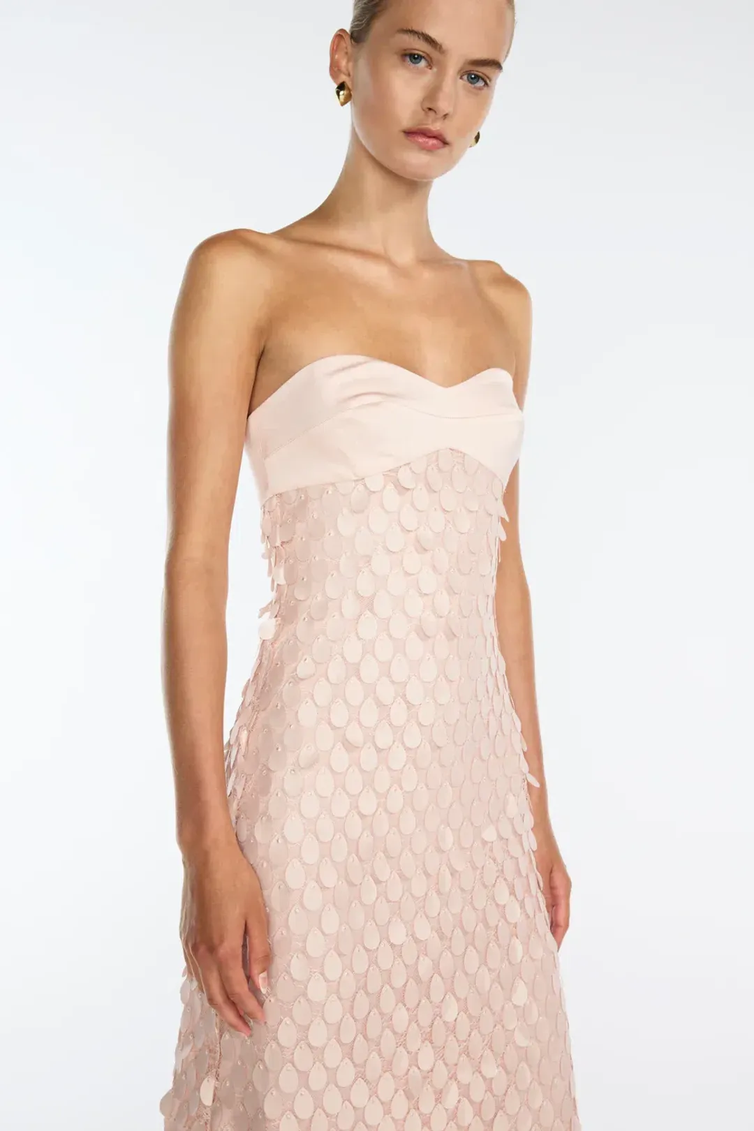 Manning Cartell Supreme Extreme Balconette Dress in Rosewater Size 10 for rent on The Volte - main image