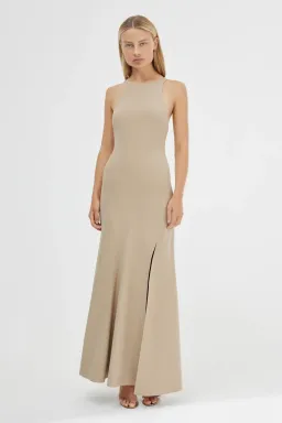 Significant Other Aisling Backless Dress in Latte Size 10 for rent on The Volte - image 1