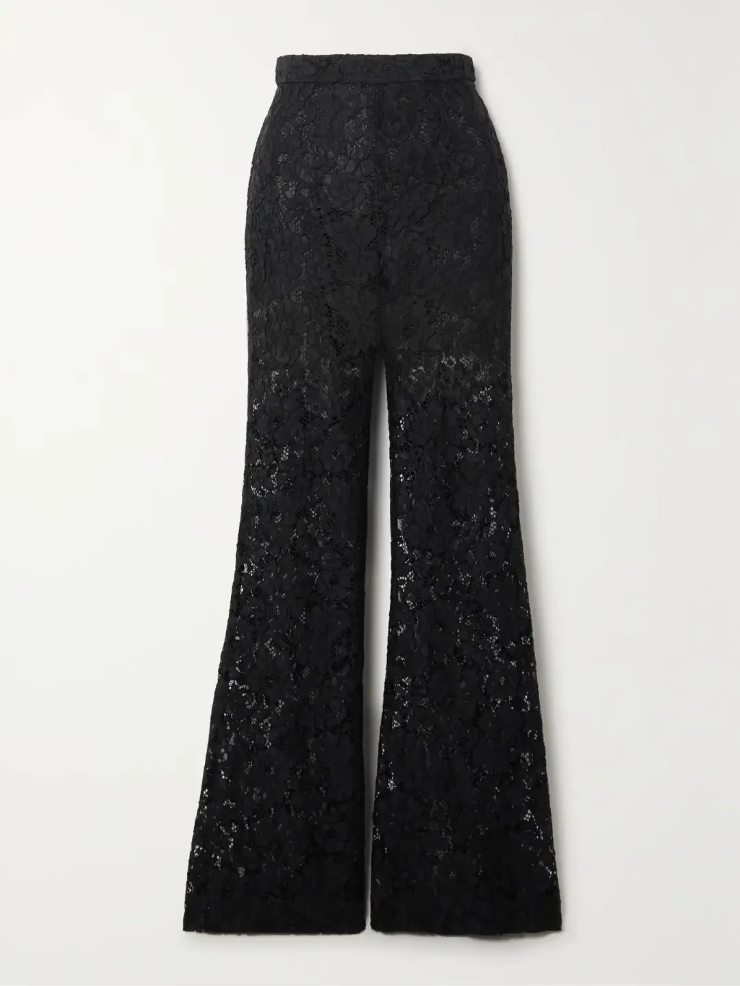 Zimmerman Matchmaker Lace Flared Pants Black Size 0 / AU 8 for rent on The Volte - main image