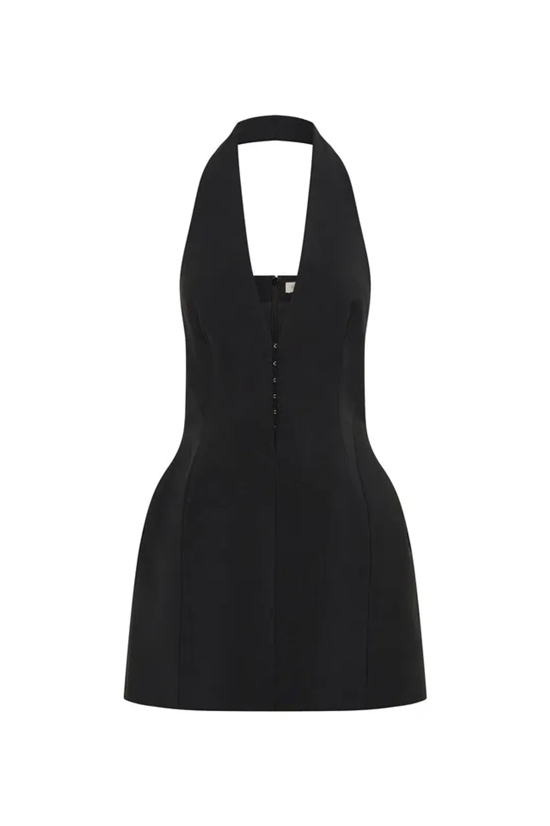 Camilla & Marc Petra Mini Dress Black Size 4 for rent on The Volte - main image
