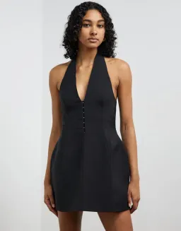 Camilla & Marc Petra Mini Dress Black Size 4 for rent on The Volte - image 2