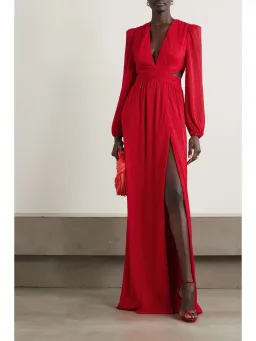 Rebecca Vallance Samantha Gown Red Size AU 4 for rent on The Volte - image 1