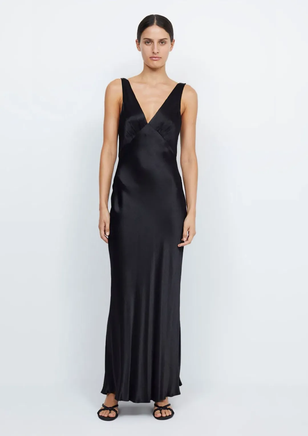 Bec & Bridge Moon Dance Verona Maxi Dress Black Size 16 for rent on The Volte - main image