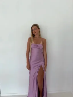 HNTR the Label Gaia Gown Lilac Size XS / AU 6 for rent on The Volte - image 2