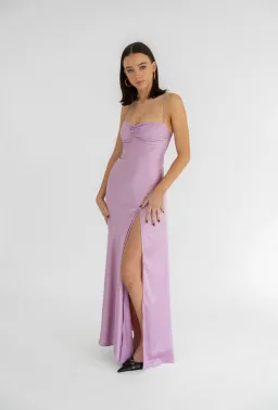 HNTR the Label Gaia Gown Lilac Size XS / AU 6 for rent on The Volte - image 1