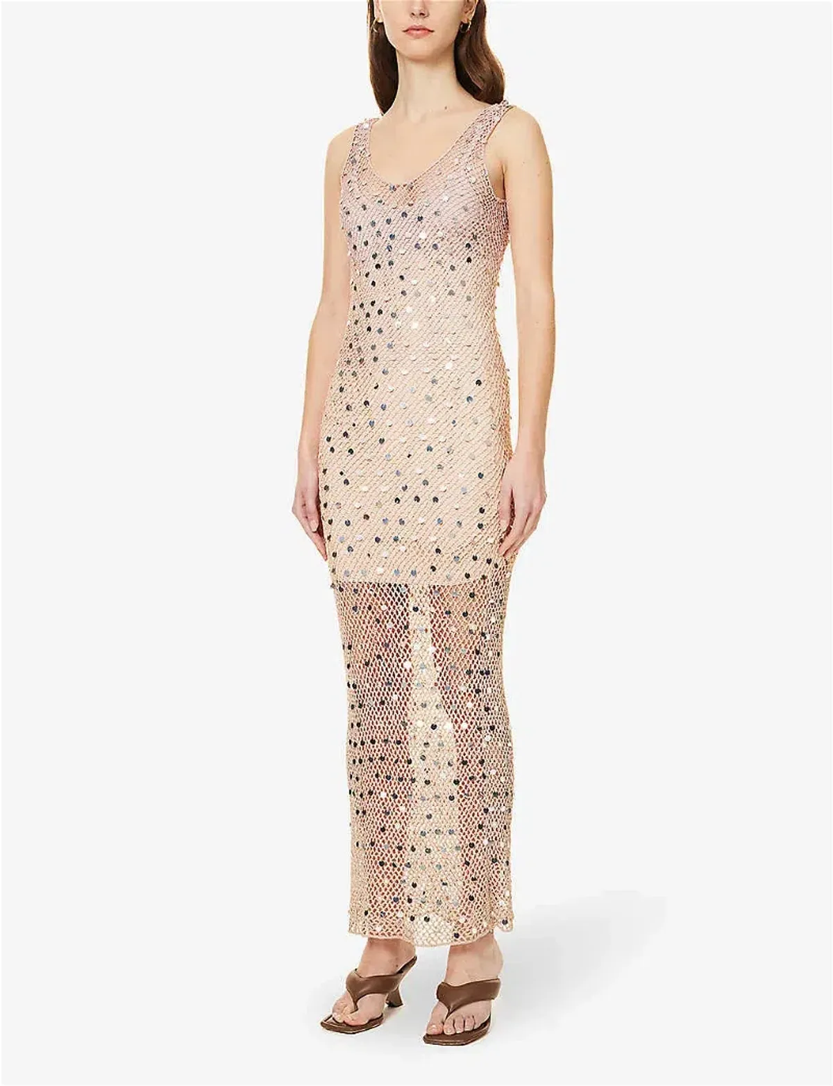 Bec & Bridge Siren Midi Dress Multi Size AU 10 for rent on The Volte - main image