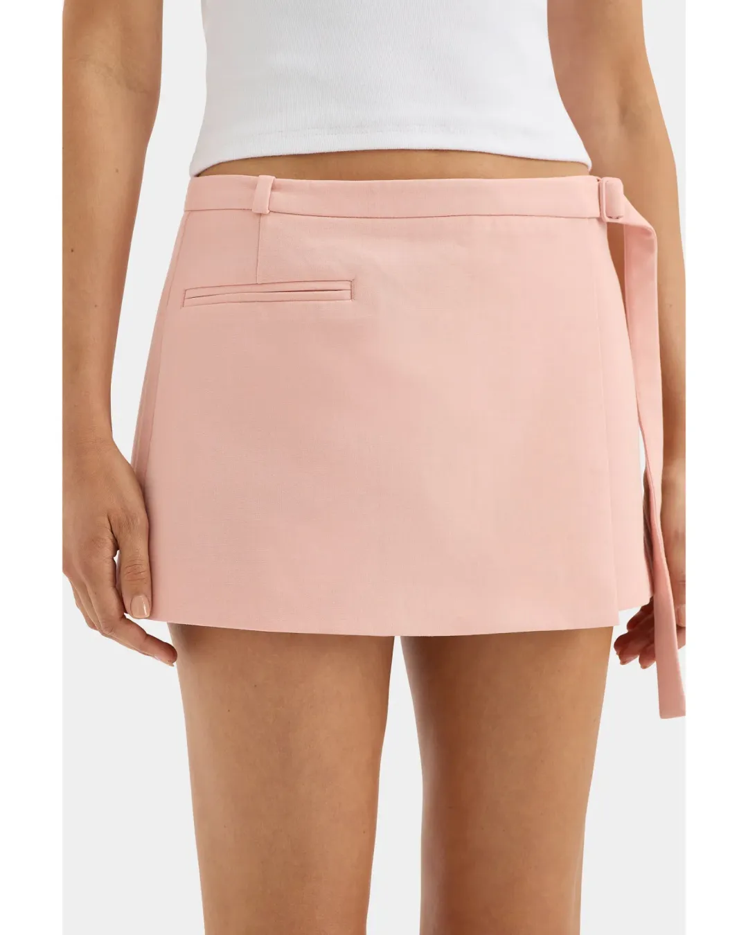 Sir The Label Dario Mini Skirt Pink Size 0 / AU 6 for rent on The Volte - main image