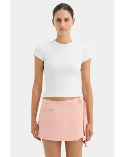 Sir The Label Dario Mini Skirt Pink Size 0 / AU 6 for rent on The Volte - image 2