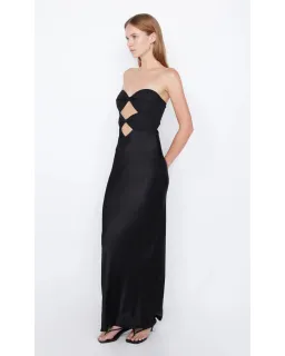 Bec & Bridge Halle Strapless Dress In Black Size S / AU 8 for rent on The Volte - image 2