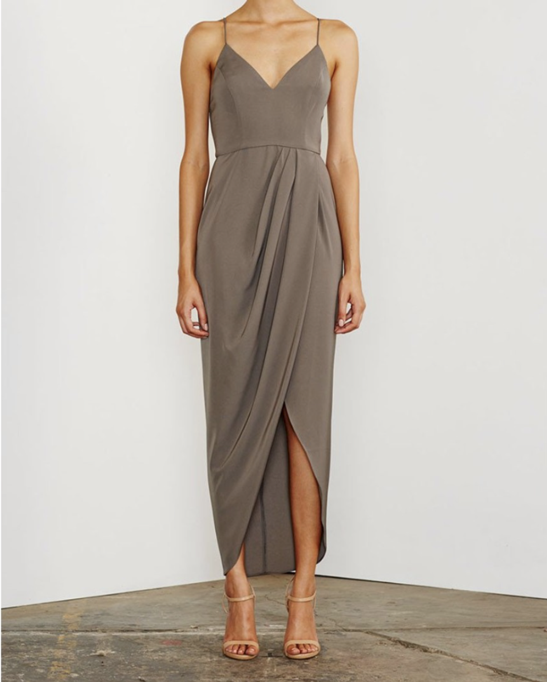 Shona Joy Core Cocktail Green Dress size 6 for rent on The Volte - main image
