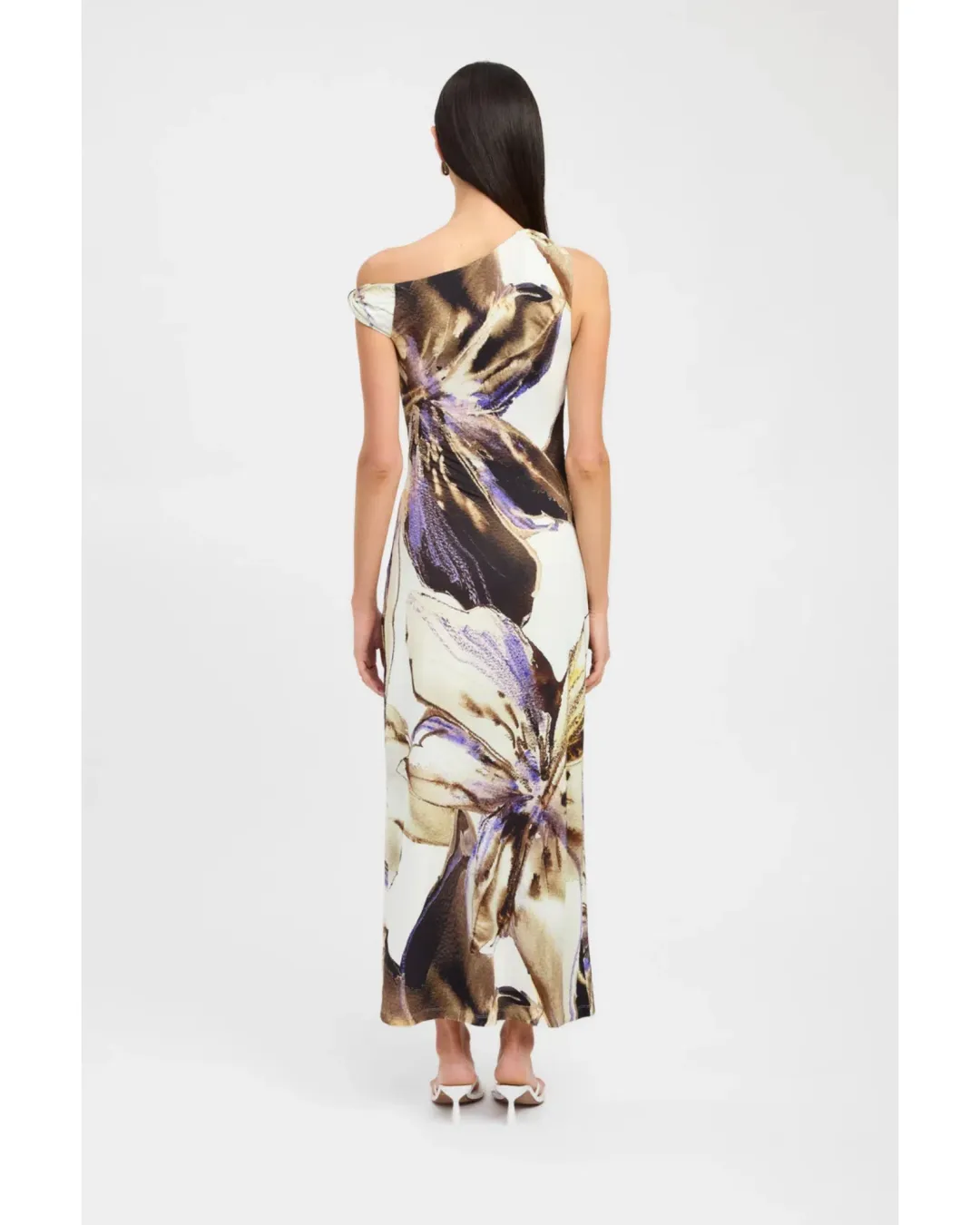 Kookai Ava Maxi Dress Cream/Floral Size AU 8 for rent on The Volte - main image