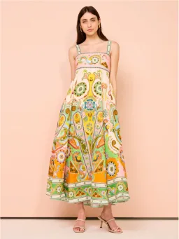 Alemais Pinball Sundress Multi Size 14 for rent on The Volte - image 1