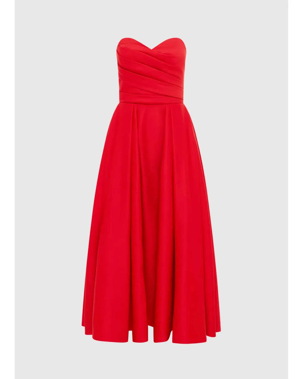 Leo Lin Jessica Bustier Gown Red Size AU 8 - Image 3