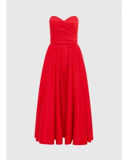 Leo Lin Jessica Bustier Gown Red Size AU 10 for rent on The Volte - image 3