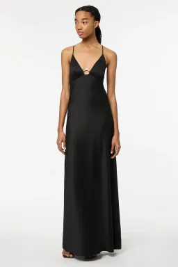 Manning Cartell Liquid Asset Slip Dress Black Size 8 for rent on The Volte - image 5