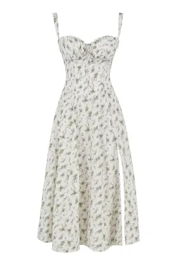 House of CB Carmen Garden Print Bustier Sundress Floral Size 12 for rent on The Volte - image 4