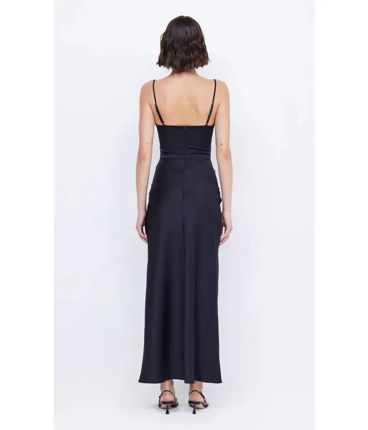 Bec & Bridge Mari Lou Knot Dress Black Size 12 - Image 2