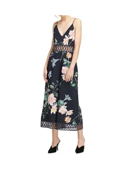 Keepsake Whispers Jumpsuit Navy garden Floral Size M/ AU 10 for rent on The Volte - image 3