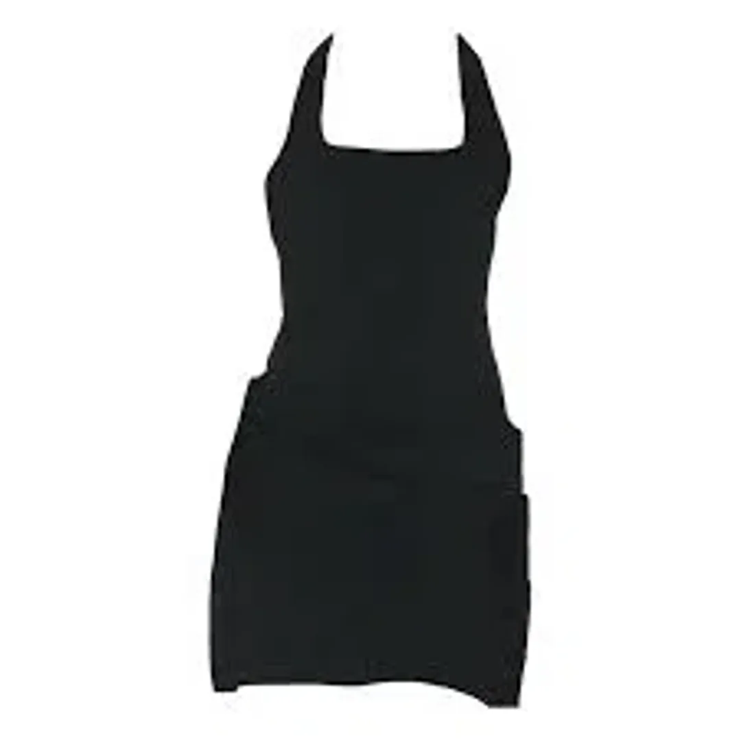 Jonathan Simkhai Luminita Wrap Dress in Black Size 8 for rent on The Volte - main image