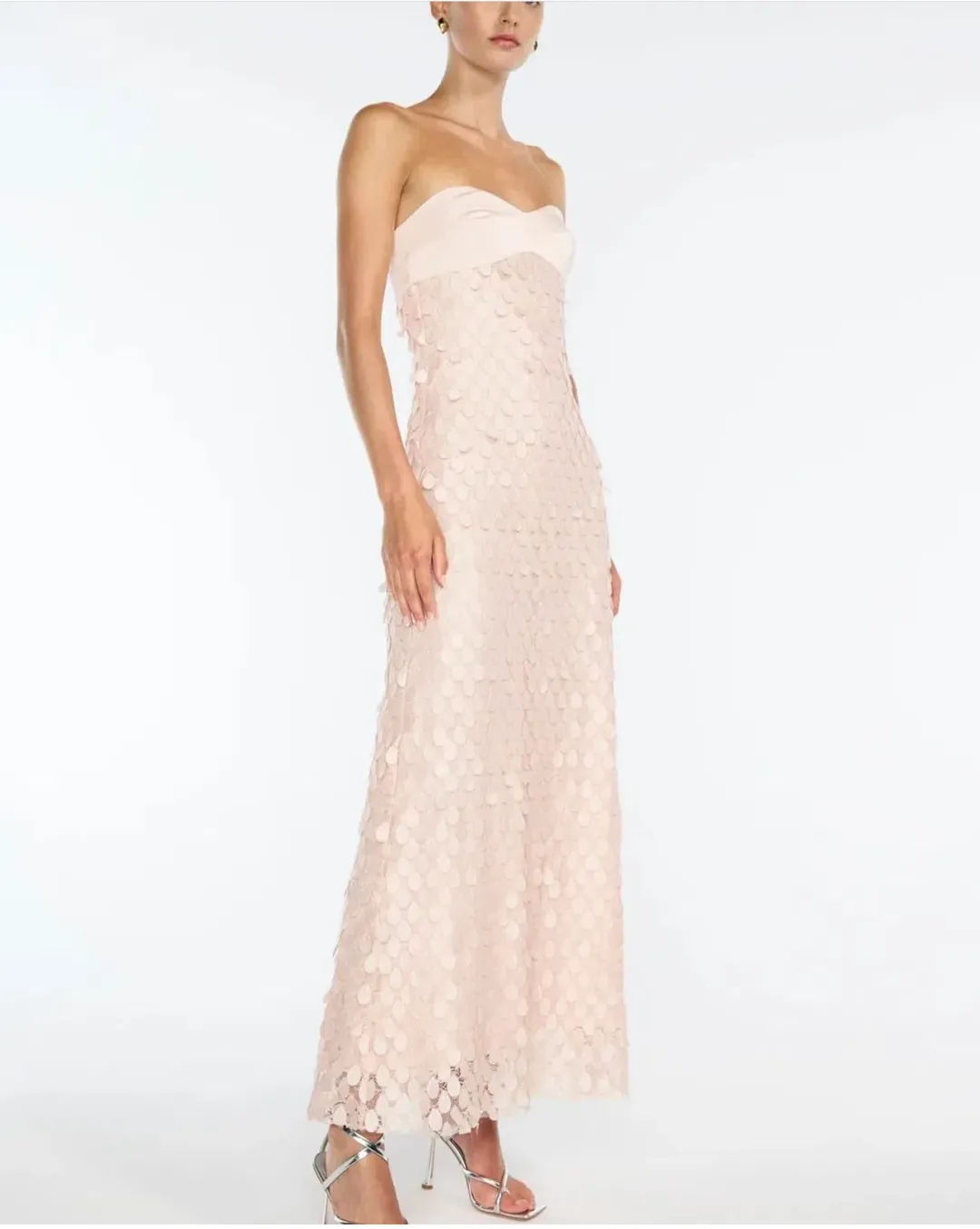 Manning Cartell Supreme Extreme Balconette Dress in Rosewater Pink Size 6 for rent on The Volte - main image