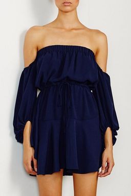 Shona Joy- Leticia Off The Shoulder Mini Dress 8 for rent on The Volte - image 2