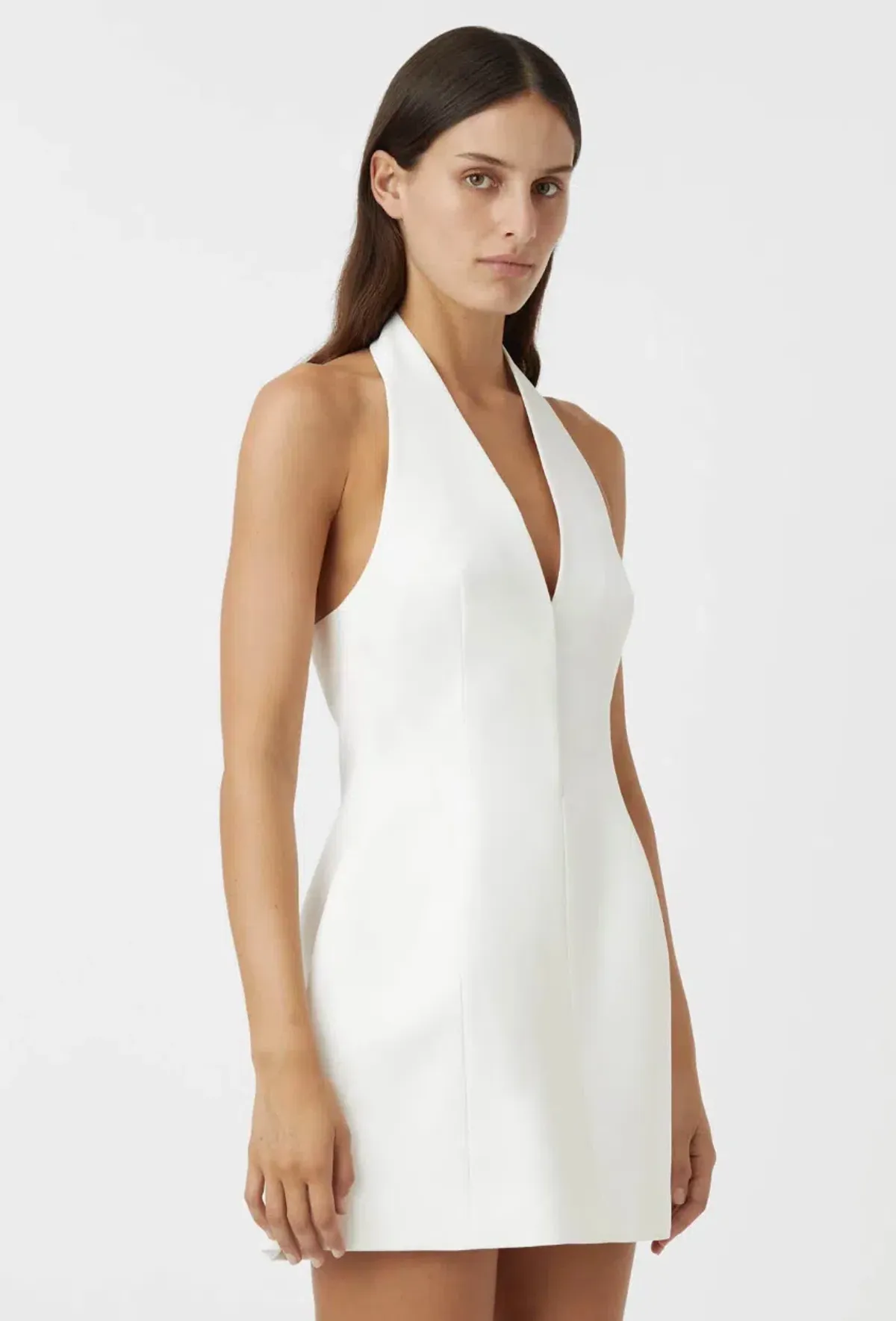 Camilla and Marc Petra Mini Dress Cream Size 8 - Image 4