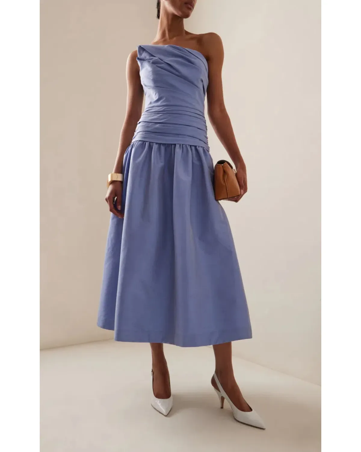 Rachel Gilbert Banks Dress in Cornflower Size AU 8 - Image 1