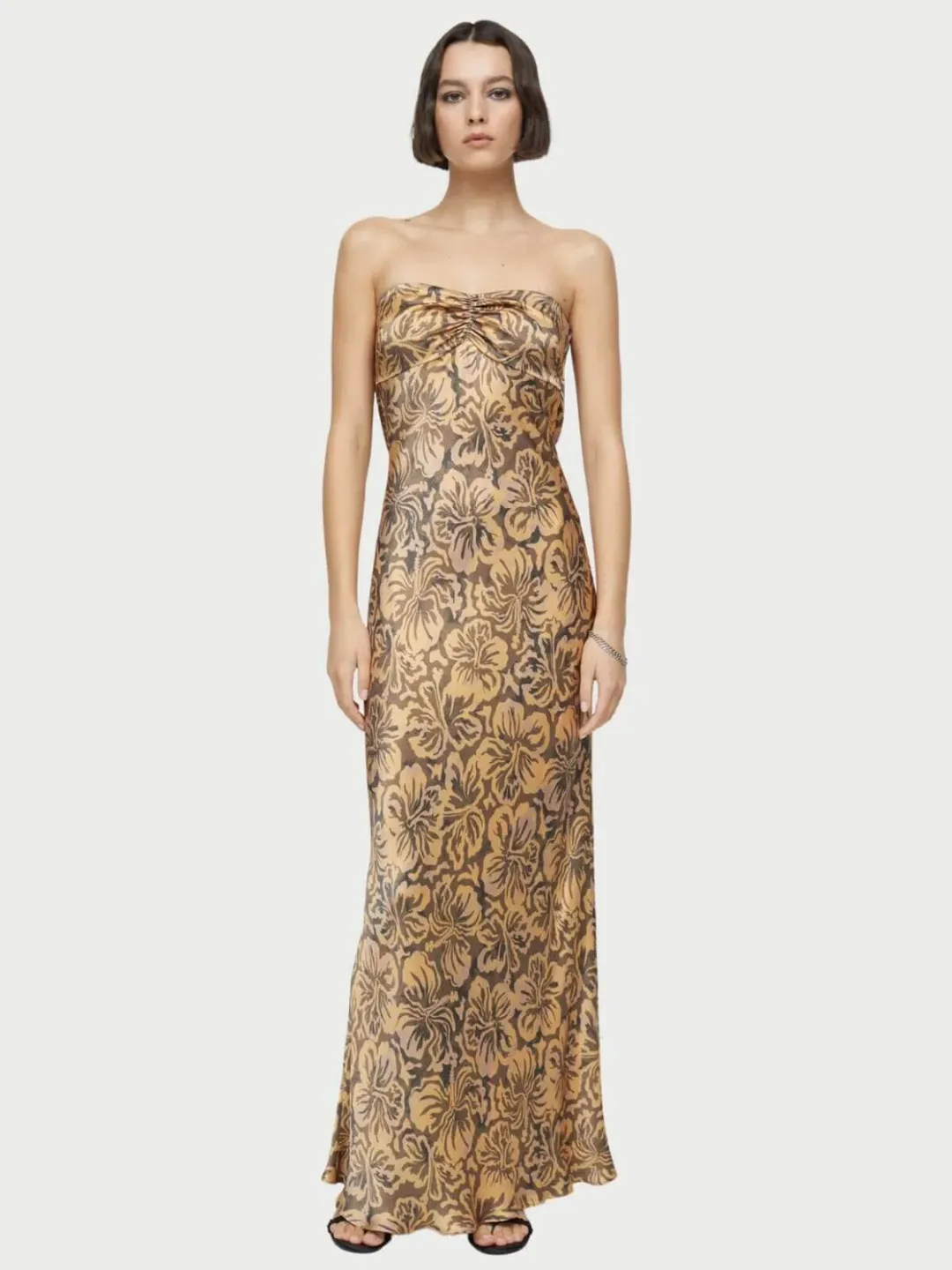 Bec & Bridge Samara Maxi Gown Floral Size AU 10 for rent on The Volte - main image