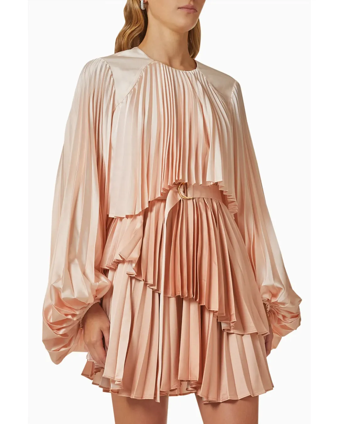 Acler Barnard Mini Dress in Pink Size AU 10 for rent on The Volte - main image