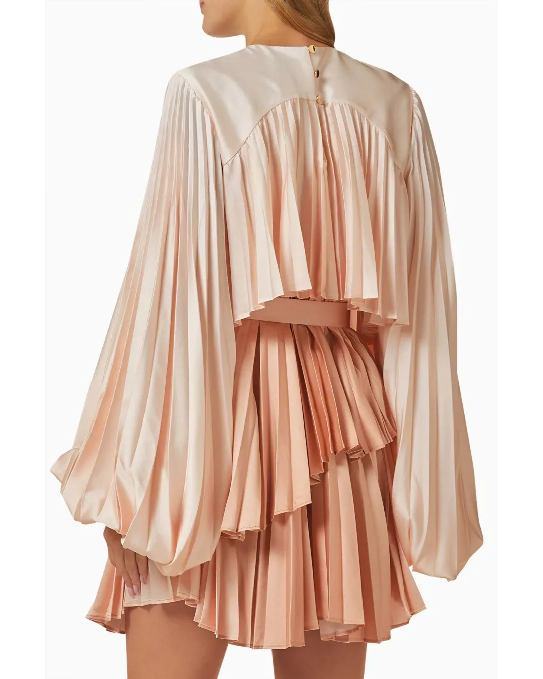 Acler Barnard Mini Dress in Pink Size AU 10 for rent on The Volte - main image