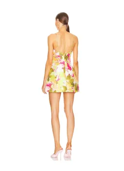Acler Isla Mini Dress Multi Size 10 for rent on The Volte - image 3