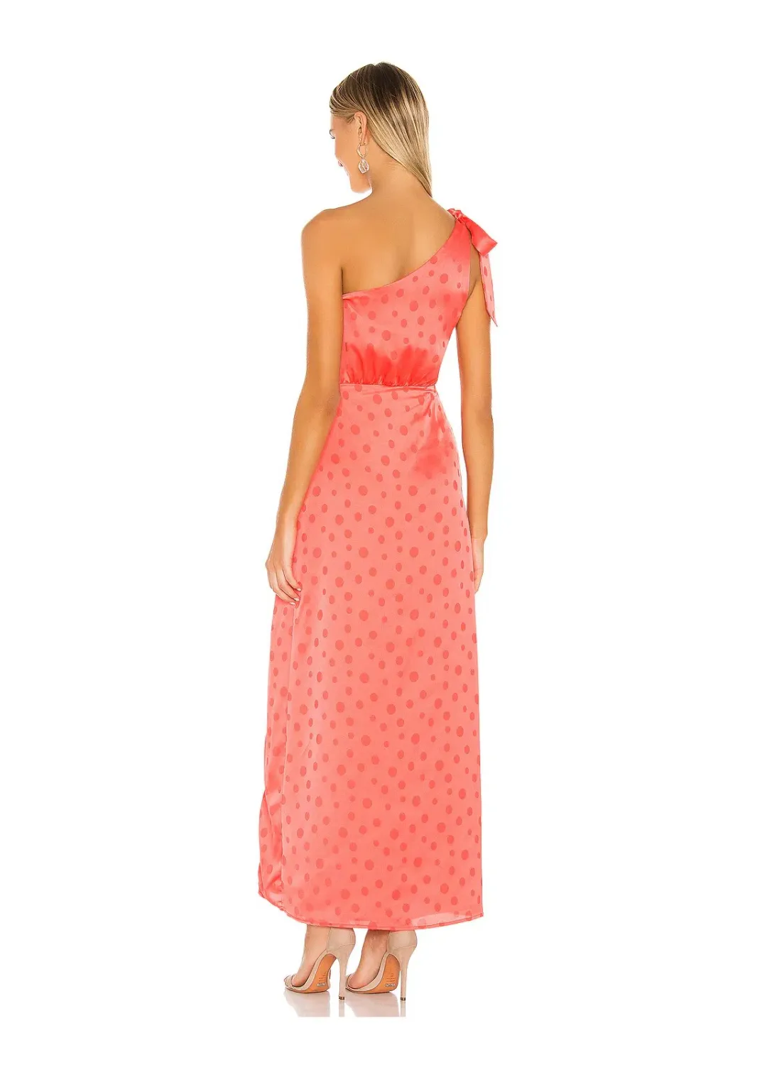 Privacy Please Blake Maxi Dress Hot Coral Size 8 for rent on The Volte - main image