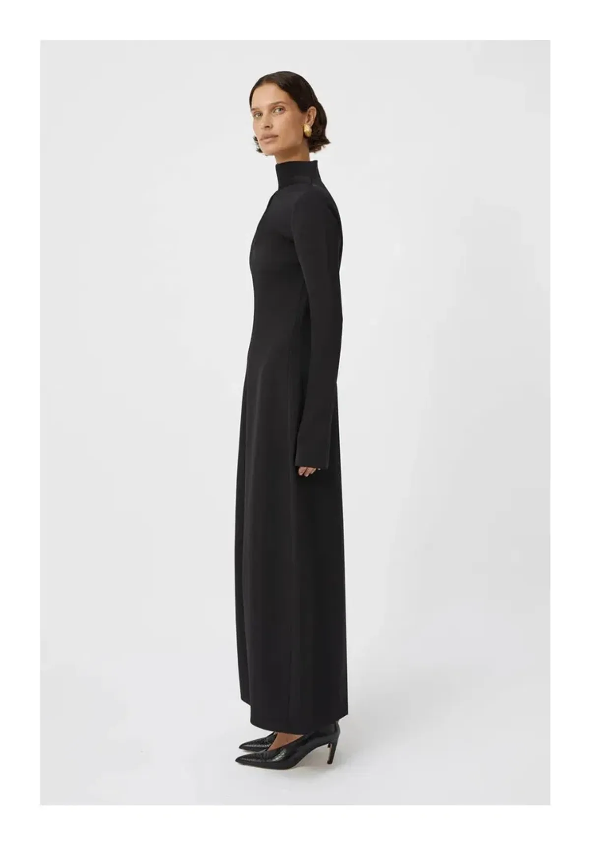 Camilla and Marc The Tenera Cocoon Maxi Dress in Black Size 10 - Image 2
