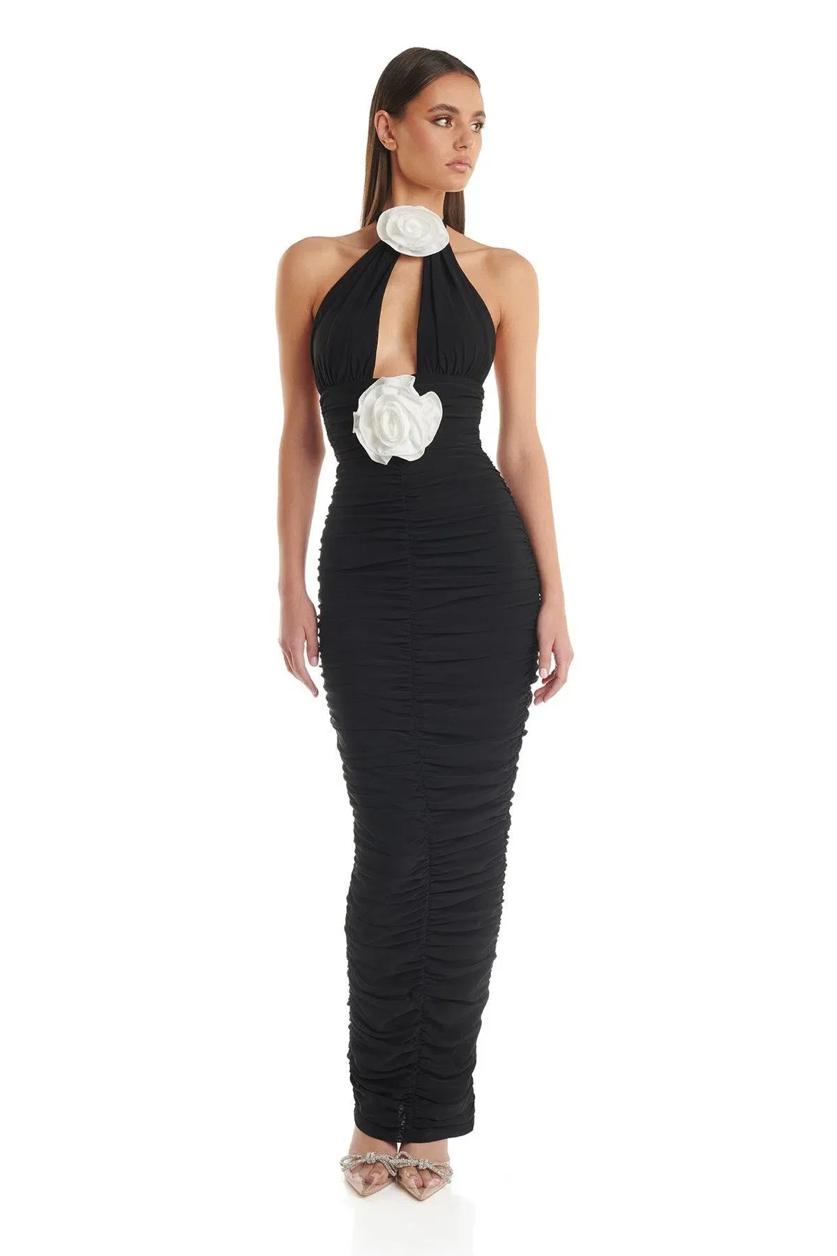 Eliya the Label Alanna Dress in Black Size 8 - Image 1