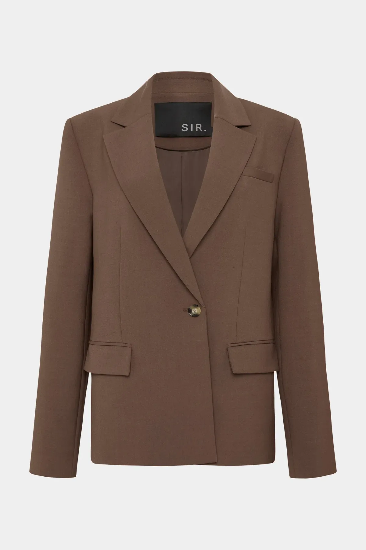 Sir the Label Bromley Tailored Blazer, Bodice and Pant Set Chocolate Size AU 8 - Image 5