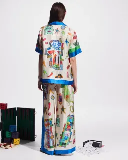 Alemais Rollers Shirt and Pants Set Size 6 for rent on The Volte - image 2